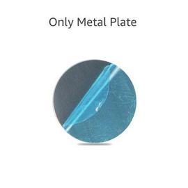 Lot de 8 Plaques métalliques Fines pour Support Magnétique pour Téléphone  de Voiture, Metal Plates pour Support Voiture Aimanté Plaques Métalliques