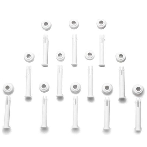 12 pièces 2.16in de rechange pour piscine Intex Round Metal Frame Pièces de rechange pour piscine à cadre métallique, goupilles jointes