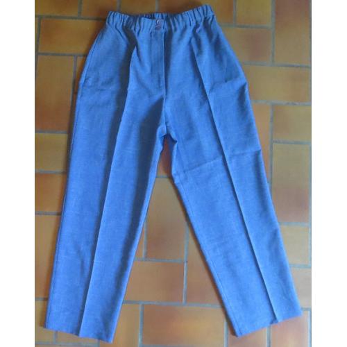 Pantalon Bleu Clair Taille 46