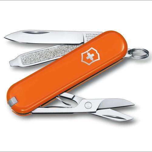 Victorinox Classic Sd Mango Tango - Couteau Suisse De Poche 58 Mm - 7 Fonctions