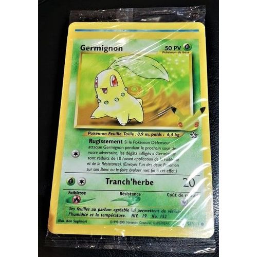 Pokemon Jumbo Set 3 Starters 2éme Generation Promo King Jouet 25éme Anniversaire