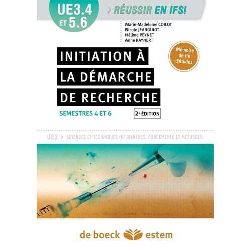 Initiation À La Démarche De Recherche, Semestre 4 Et 6 - Ue 3.4 Et 5.6