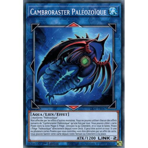 Yu-Gi-Oh! - Liov-Fr047 - Cambroraster Paléozoïque - Commune 1ère Édition