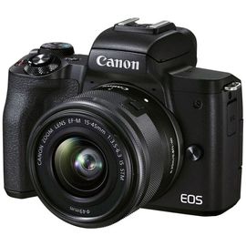 Canon EOS M50 Mark II Value Up Kit, 18-150mm IS STM, Noir