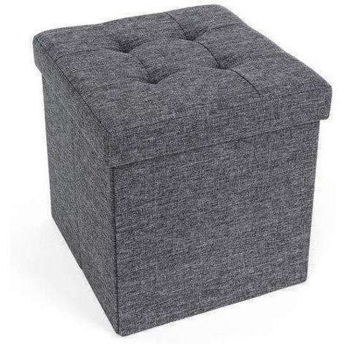 Nancy's Hocker - Hocker With Storage - Hockers - Hockers En Poefen - Dark Grey