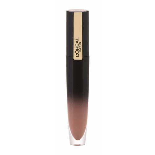L'oreal Paris - Brilliant Signature - Rouge À Lèvres Brillant, Impact Couleur Maximal - Be Determined-Rose 
