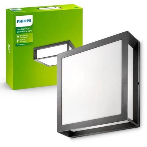Plafonnier Extérieur Mygarden Skies 2x E27 Anthracite Ip44 Philips