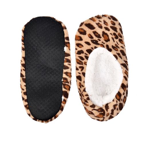 Pantoufles Pour Femme Casa And Co Antidérapant Guepard