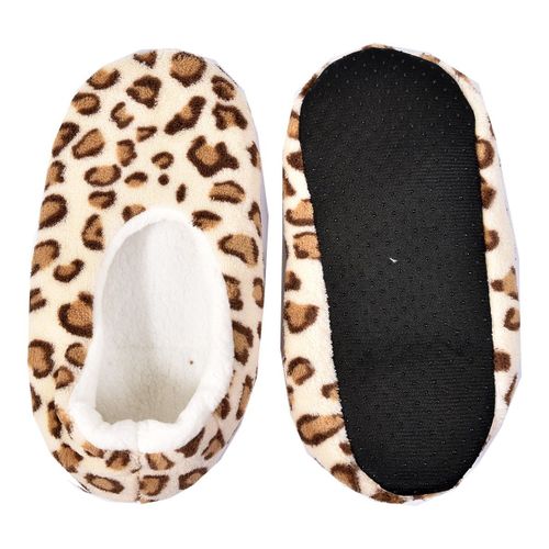 Pantoufles Pour Femme Casa And Co Antidérapant Leopard
