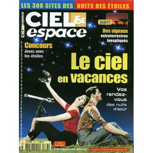 Ciel Et Espace N° 387 : Le Ciel En Vacances