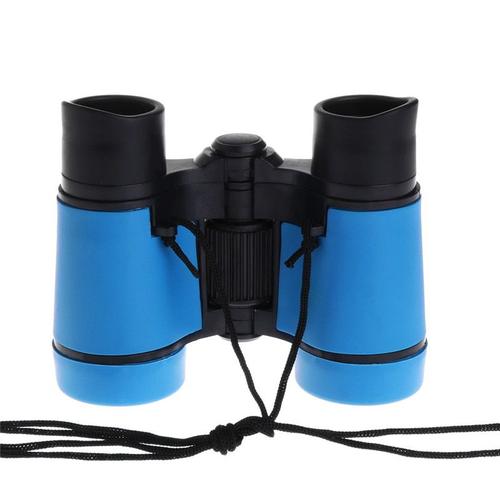 Blue Sky COULEUR en plastique Jumelles pour Enfants, 4x30, jeux de répandrai Télescope plein air, poudriers jouets, nouveau