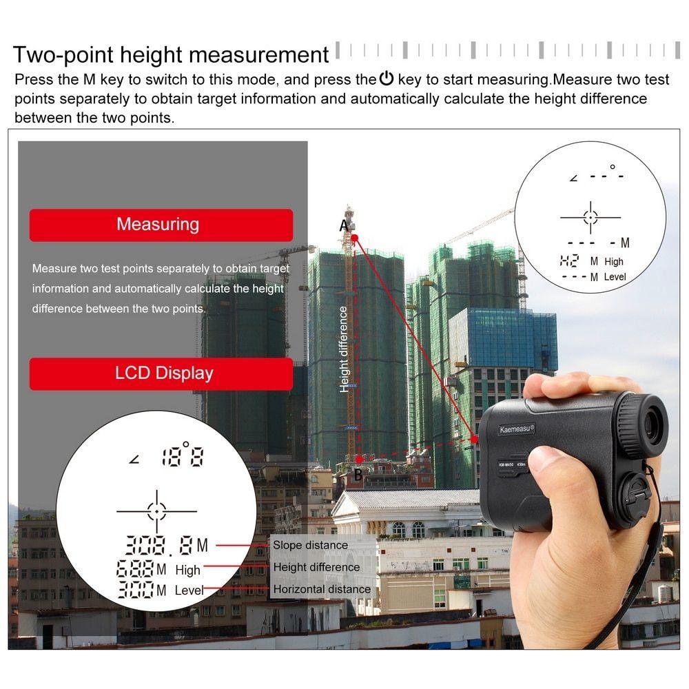 KM-M600 COULEUR Tlescope Laser tlmtre, distancemtre num... - 4