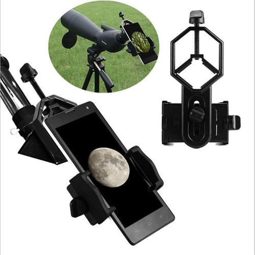 Télescope de caméra adaptateur universel de téléphone portable, montage d'adaptateur de téléphone intelligent de verser lunettes binoculaires de monoculaires repérage haute qualité