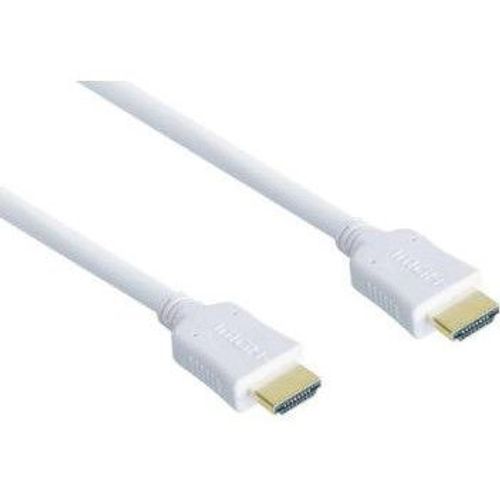 Good Connections - Câble HDMI avec Ethernet - HDMI mâle pour HDMI mâle - 1 m - blindé - blanc - moulé