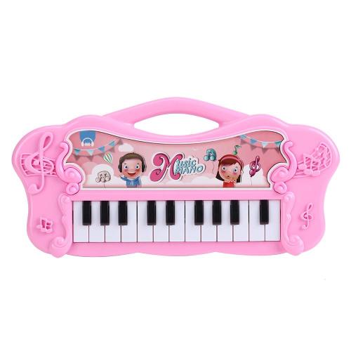 Piano électronique jouet bébé enfants petite enfance éducatif musique jouet  fille cadeau (rose) DBT
