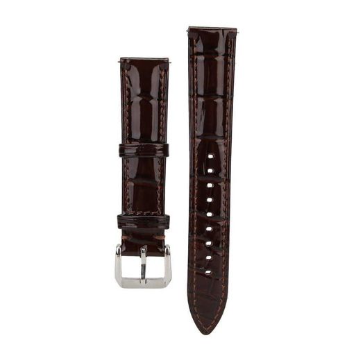 Élégant Femmes Hommes 19mm En Cuir Pu Unisexe Boucle Ardillon Bracelet De Montre Sangle Accessoires