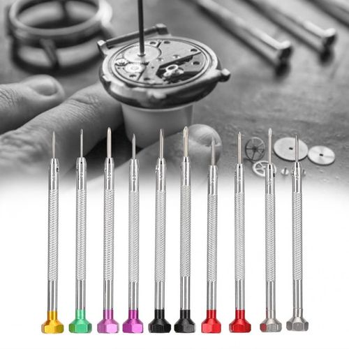10 Pièces/Ensemble Multi-Fonction En Acier Tournevis Ensemble Haute Qualité Montre Téléphone Portable Ordinateur Réparation Outil Ensemble Accessoire