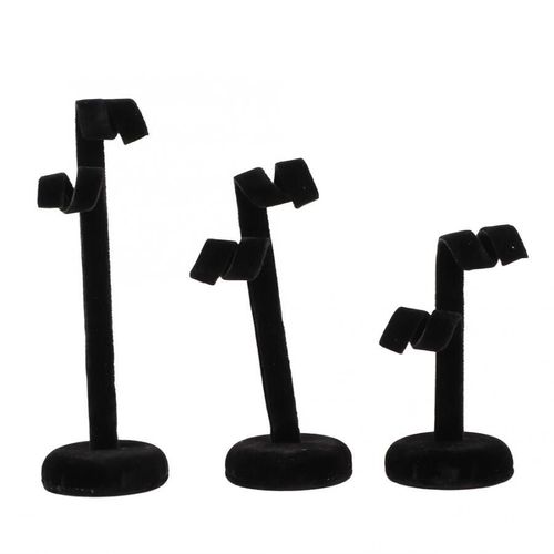 3 Pièces/Ensemble Bureau Décor Ornement Oreille Boucles D'oreilles Bracelet Collier Bijoux Présentoir Stockage Bijoux Organisateur Support Étagères J