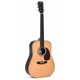 Sigma Sdr-28 - Guitare Acoustique Dreadnought - Naturel Brillant (+ Soft Case)