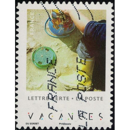 France 2019 Oblitéré Used Carnet Enfants En Vacances Onzième Photo Y&t 1751 Su