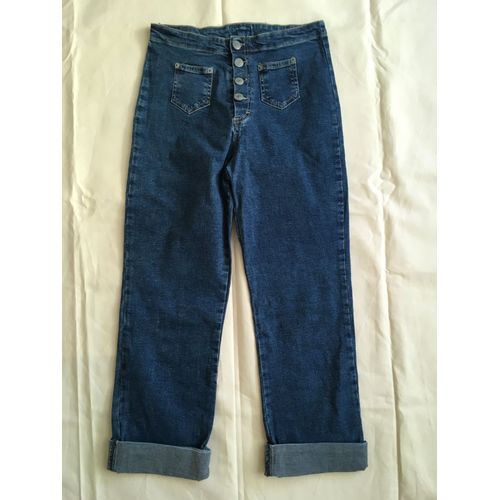 Pantacourt Jean Taille 38 Ou 40