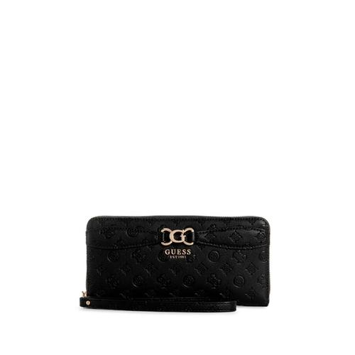 Compagnon / Portefeuille Guess Gianessa Slg Large Z Black Logo PG933646