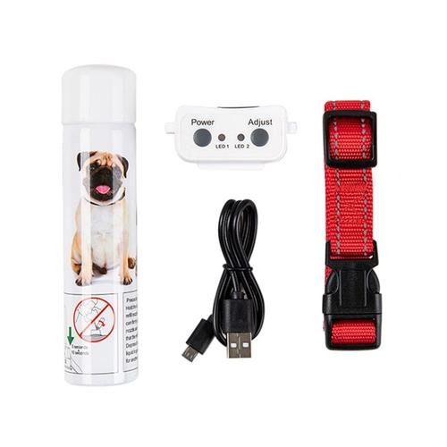 Taille W Collier Anti-Aboiement Pour Chien De Compagnie, Rechargeable, Anti-Aboiement, Spray Anti-Aboiement, Étanche, Accessoire D'entraînement Ultrasonique