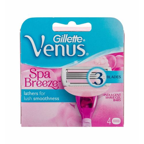 Rechange Gillette Venus Spa Breeze Rasoir (4 Pièces) (Refurbished A+) 