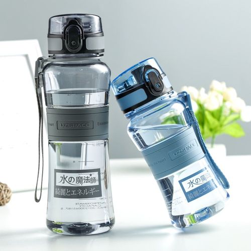UZSPACE Populaire Gris Bouteille D'eau Hommes Sport En Plein Air Voyage Ma 