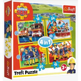 Puzzle 3x49 pièces En danger, appelez Sam ! Sam le pompier Ravensburger -  Puzzle - Achat & prix