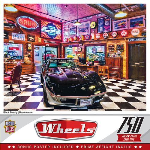 Wheels Black Beauty - Puzzle 750 Pièces