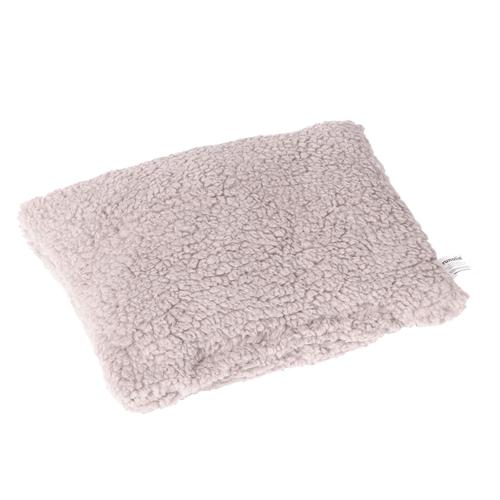 Brunolie Lilly Coussin Pour Chien , Lavable Jusqu'à 30 °C , Résistant Aux Morsures , Peluche De Polyester , Remplissage : Polaire , Aussi Pour Les Chats , 25 X 6 X 20 Cm , Beige