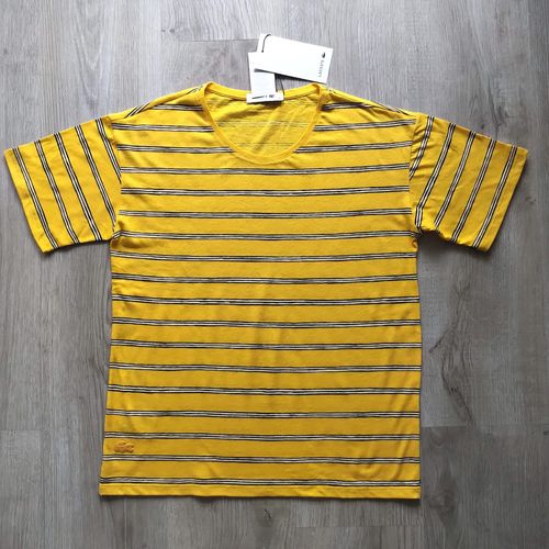 Tee Shirt Lacoste Rayé Taille 36