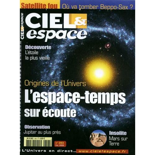 Ciel Et Espace N° 393 : L'espace-Temps Sur Écoute