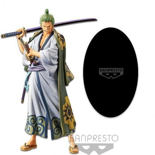 Figurine One Piece - Roronoa Zoro Yukata Dxf Grandline Series Wanokuni 17cm