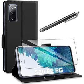 11€09 sur Coque de protection pour Samsung Galaxy S20 FE 5G Fibre de  Carbone Noir - Coque et étui téléphone mobile - Achat & prix