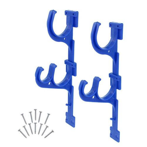 Crochets, 2pcs Piscine Outils De Nettoyage De Support De Tuyau De Poteau Au Bord De La Piscine Crochet en Plastique Suspendu