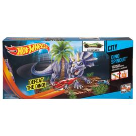 Hot Wheels Piste a Propulsion Dino Spinout Rakuten