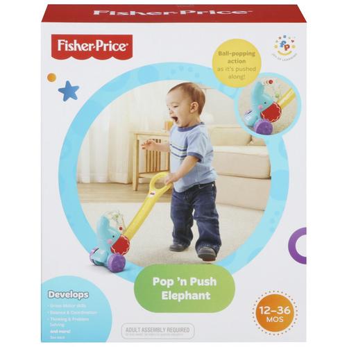 Fisher price cheap push along elephant