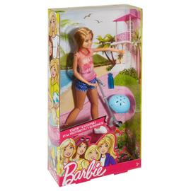 Mattel - BARBIE STACIE EN TROTTINETTE - DVX57 - Poupées mannequins