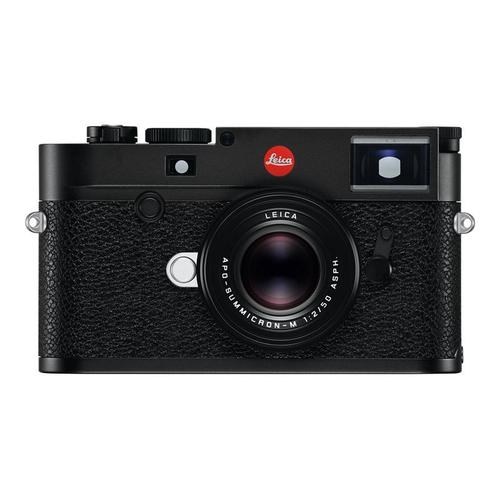 Appareil photo Visée télémétrique Leica M10-R Appareil photo numérique - visée télémétrique - 40.0 MP - Cadre plein - corps uniquement - Wi-Fi - noir métallisé