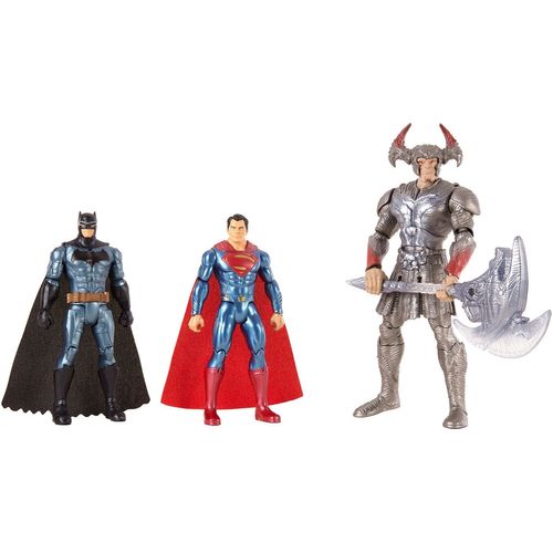 Mattel Justice League - Movie Coffret De Combat 3 Figurines 15 Cm
