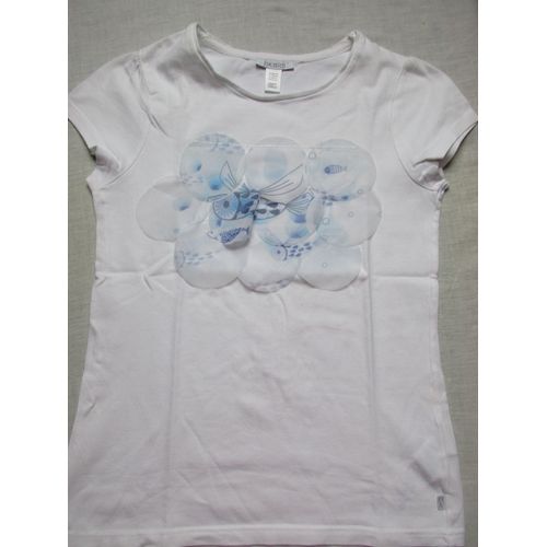 T-Shirt Blanc, 10 Ans