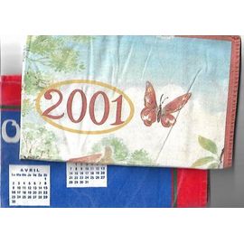 Torchons Calendrier Année 2001