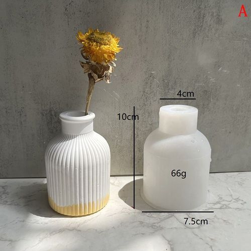 Moule En Silicone 3d Pour Pot De Fleur, Moule En Plâtre, Artisanat Pour Bricolage, Élection Uv, Moule En Résine Xy, Moule D'ornement, Boîte De Rangement Pour La Maison, Décor, Nouveau