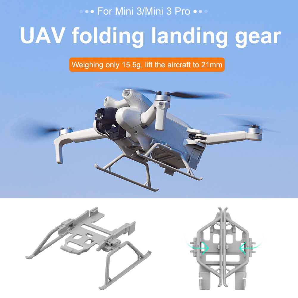 Support De Pied tendu Pour Drone Dji Mini 3 Pro, Lger Et P... - 2