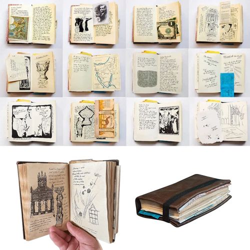 Indiana Jones Grail Diary Prop, Duplicate Diary, HiddenTank Deposits, Perfect A Collecemballages Gift, Happd Movie, Gérar