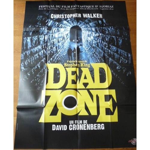Dead Zone De David Cronenberg Avec Christopher Walken, David Rigby, Roger Dunn... - Affiche Originale De Cinéma Format 120 Cm X 160