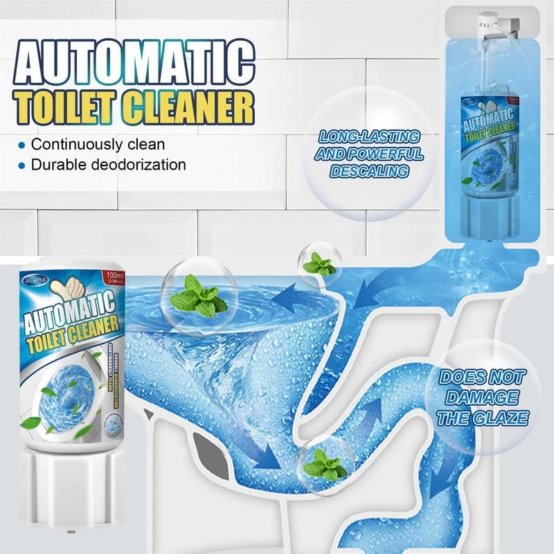 Nettoyant automatique pour cuvette de toilette, liquide Effe... - 3