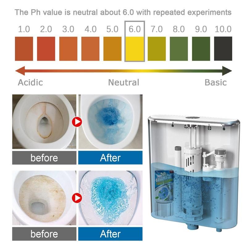 Nettoyant automatique pour cuvette de toilette, liquide Effe... - 4